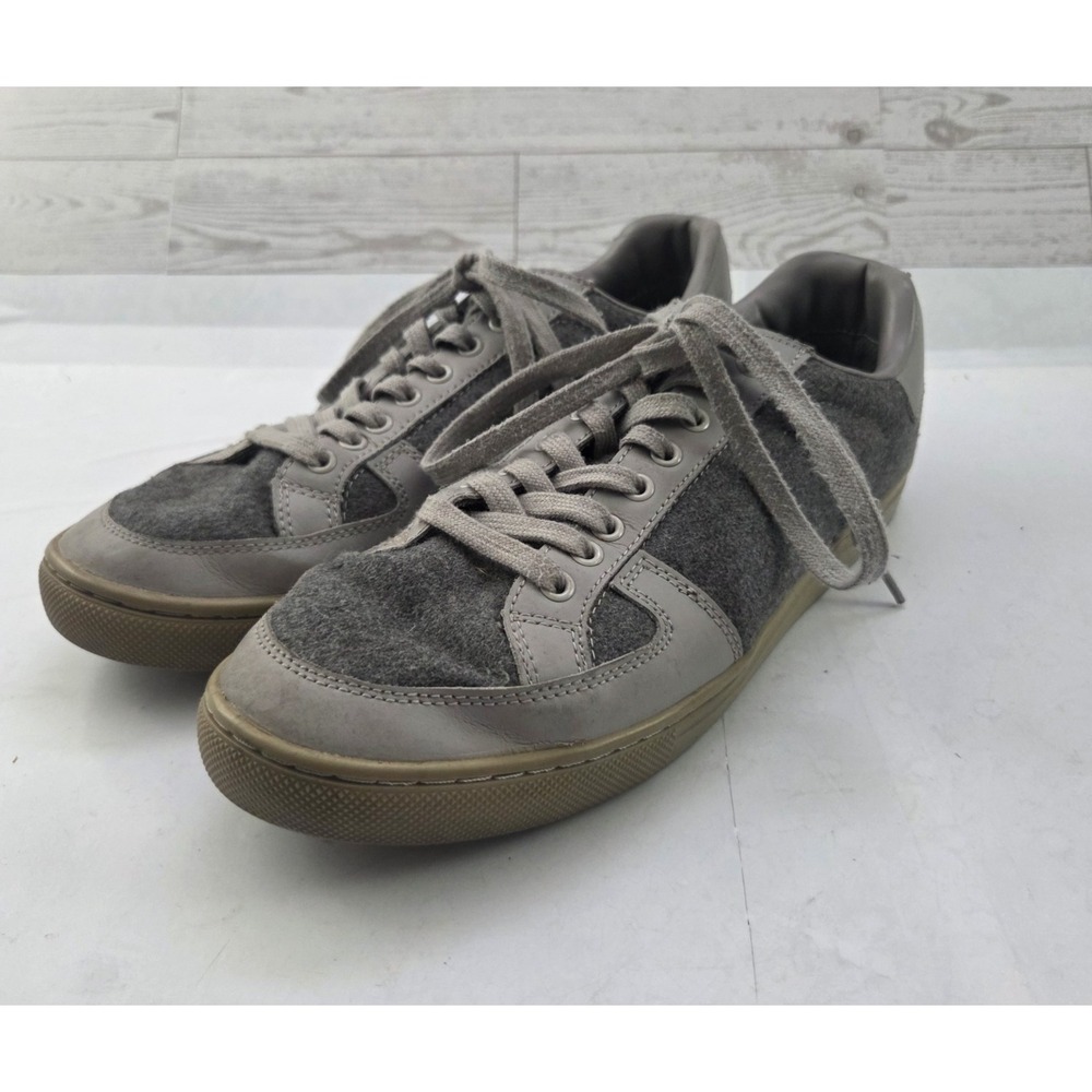 Original Penguin Sneakers Mens 10 Gray Wool Lace Up Casual Preppy Ivy League